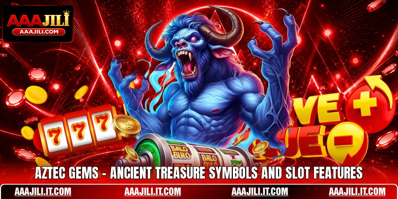Aztec Gems - Ancient Treasure Symbols And Slot Features