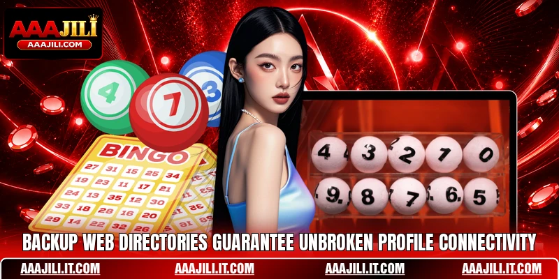 Backup web directories guarantee unbroken profile connectivity