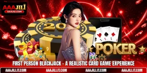 First Person Blackjack - A Realistic Card Game Experience
