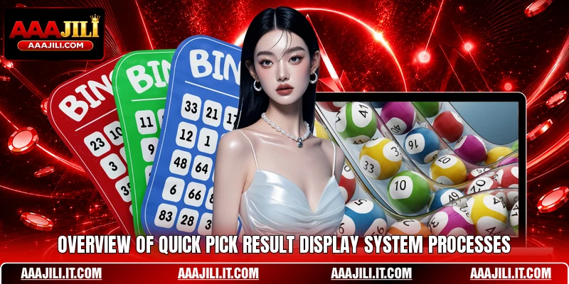 Overview of quick pick result display system processes