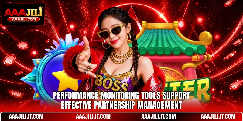 Performance monitoring tools support effective partnership management