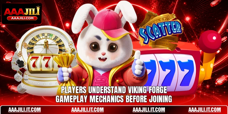 Players understand Viking Forge gameplay mechanics before joining