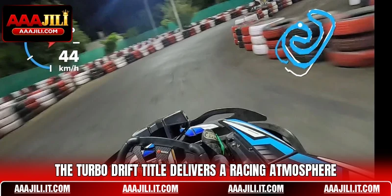 The Turbo Drift title delivers a racing atmosphere